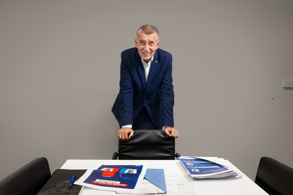 CZECH PRIME MINISTER ANDREJ BABIS